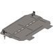 Защита двигателя, КПП и радиатора для Citroen С3 2016-2024 KOLCHUGA Standart 1.0618.00 фото 1 ##SPECS## Объем двигателя: V-1.2i PureTech | Примечание: МКПП