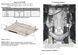 Захист МКПП для Mitsubishi Pajero Sport III 2015-2020 KOLCHUGA Standart 1.0742.00 фото 6 ##SPECS## Об'єм двигуна: V-2,4TDI | Примітка: МКПП