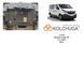 Защита двигателя и КПП для Renault Trafic 2021-2025 KOLCHUGA Standart 1.1356.00 фото 6 ##SPECS## Объем двигателя: V-2,0D | Примечание: