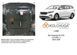 Защита двигателя, КПП и радиатора для Kia Carnival III YP 2014-2020 KOLCHUGA WhiteCover 4.0968.00 фото 6 ##SPECS## Объем двигателя: V-2,2CRDI | Примечание: АКПП