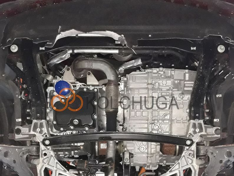 Захист двигуна і КПП для Chevrolet Volt II HYBRID 2015- KOLCHUGA ZiPoFlex 2.0855.00 фото ##SPECS## Об'єм двигуна: V-1,5; | Примітка: АКПП