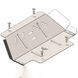 Захист радіатора для Great Wall Wingle6 2014-2021 KOLCHUGA WhiteCover 4.1349.00 фото 1 ##SPECS## Об'єм двигуна: V-2,4i | Примітка: тільки 2.4i бензин
