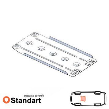 Захист КПП для Toyota Land Cruiser 300 2021- KOLCHUGA Standart 1.1255.00 фото