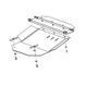 Защита двигателя, КПП и радиатора для Peugeot 307 2001-2008 KOLCHUGA Standart 1.0029.00 фото 1 ##SPECS## Объем двигателя: V-все | Примечание: