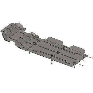 Захист двигуна, КПП, радіатора, роздатки і редуктора для Great Wall Wingle6 2014-2021 KOLCHUGA Standart 1.0594.00 фото ##SPECS## Об'єм двигуна: V-2,4i | Примітка: МКПП