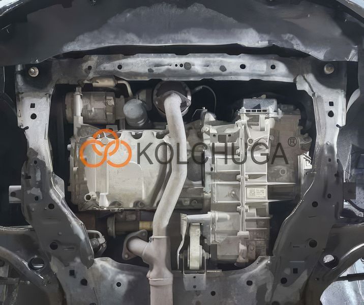 Захист двигуна і КПП для Ford Edge I 2006-2014 KOLCHUGA WhiteCover 4.1422.00 фото ##SPECS## Об'єм двигуна: V-3,5i | Примітка: АКПП