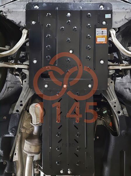Захист двигуна і КПП для Ford Explorer / EcoBoost 2019- KOLCHUGA Standart 1.1145.00 фото ##SPECS## Об'єм двигуна: V-2,3 | Примітка: АКПП