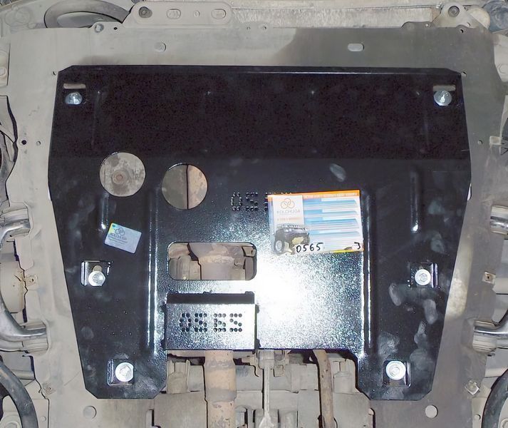 Захист двигуна і КПП для Renault Symbol I 2002-2008 KOLCHUGA Standart 1.0565.00 фото ##SPECS## Об'єм двигуна: V-всі | Примітка: