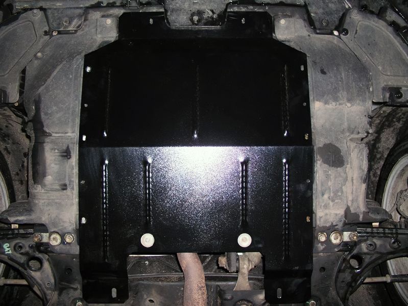 Захист двигуна, КПП і радіатора для Fiat Bravo 2007-2012- KOLCHUGA Standart 1.0252.00 фото ##SPECS## Об'єм двигуна: V-1,4; 1,6 D | Примітка: варіатор