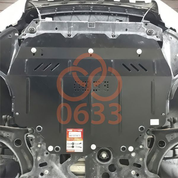 Защита двигателя, КПП и радиатора для Volkswagen Jetta 2011-2018 KOLCHUGA ZiPoFlex 2.0633.00 фото ##SPECS## Объем двигателя: V-все | Примечание: АКПП / МКПП / все сборки