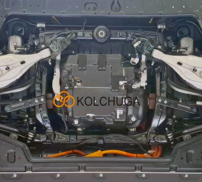 Захист заднього двигуна для Zeekr 7x 2024- KOLCHUGA WhiteCover 4.1482.00 фото ##SPECS## Об'єм двигуна:  | Примітка: