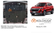Защита двигателя и КПП для Beijing X3 2020- KOLCHUGA ZiPoFlex 2.1173.00 фото 6 ##SPECS## Объем двигателя: 1.5i | Примечание: вариатор