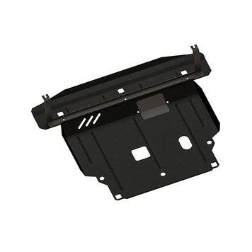 фото Захист двигуна, КПП і радіатора для Hyundai Santa Fe / Grand Santa Fe 2012-2018 KOLCHUGA Standart 1.0452.00  ##SPECS## Об'єм двигуна: V-2,2 D | Примітка: АКПП / МКПП