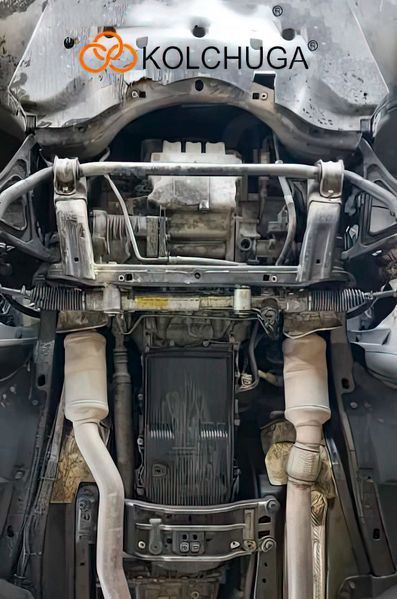 Захист двигуна і КПП для Chrysler 300 2011- KOLCHUGA Standart 1.1198.00 фото ##SPECS## Об'єм двигуна: V-3,6 | Примітка: 4x4