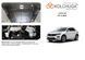 Захист двигуна, КПП і радіатора для Volkswagen T-ROC 2017- KOLCHUGA Standart 1.0911.00 фото 5 ##SPECS## Об'єм двигуна: V-1,0TSI; 1,5 | Примітка: АКПП
