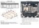 Захист двигуна і КПП для Mercedes-Benz W177 А 250 2018- KOLCHUGA Standart 1.0990.00 фото 7 ##SPECS## Об'єм двигуна: V-всі | Примітка: АКПП / 4x4 і передній привід
