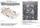 Захист двигуна і радіатора для Lexus LX 600 2021- KOLCHUGA Standart 1.1202.00 фото 6 ##SPECS## Об'єм двигуна: V-3.4i | Примітка: